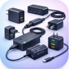 Мережеві адаптери та адаптери живлення
