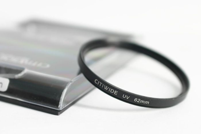 Ультрафіолетовий захисний UV світлофільтр CITIWIDE 62 мм