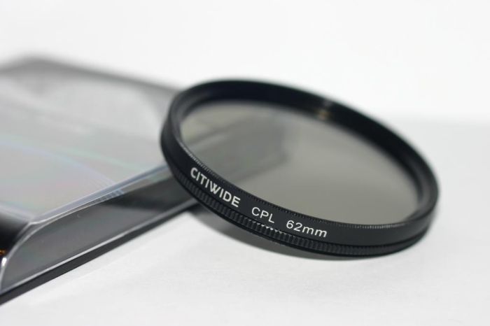 Поляризаційний світлофільтр CITIWIDE 62 мм CPL