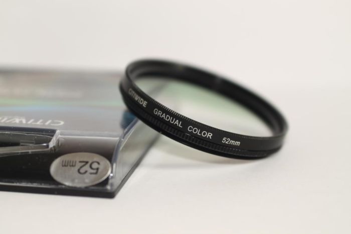 Градієнтний світлофільтр CITIWIDE 52 мм - зелений (GREEN)