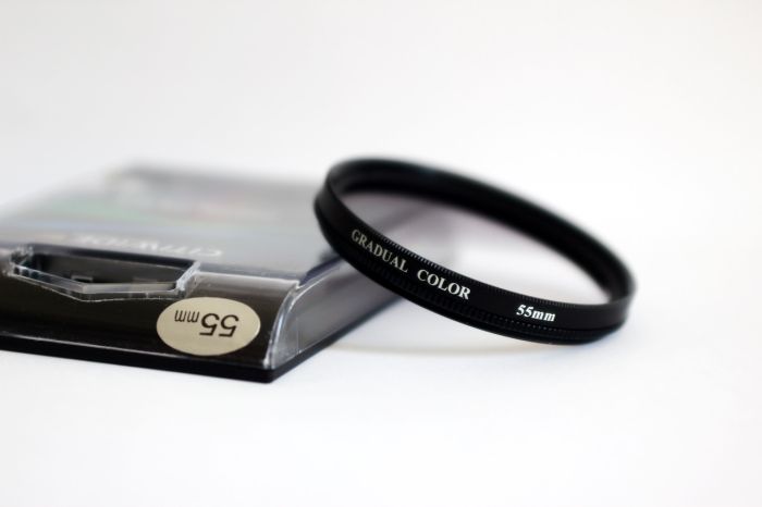 Градієнтний світлофільтр CITIWIDE 55 мм - сірий (grey)