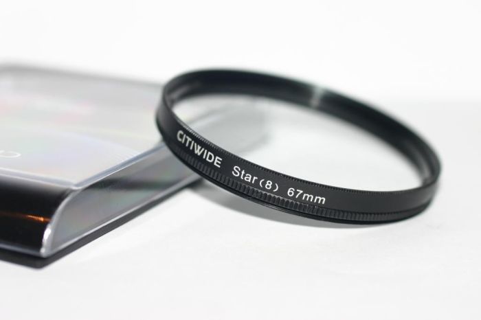 Зірковий (STAR-8), 8-ми променевий світлофільтр CITIWIDE 67 мм