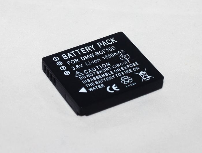 Акумулятор DMW-BCF10E (DMW-BCF10, DMW-BCF10GKC, CGA-S/106C, CGA-S009) для Panasonic - аналог на 1650 ма