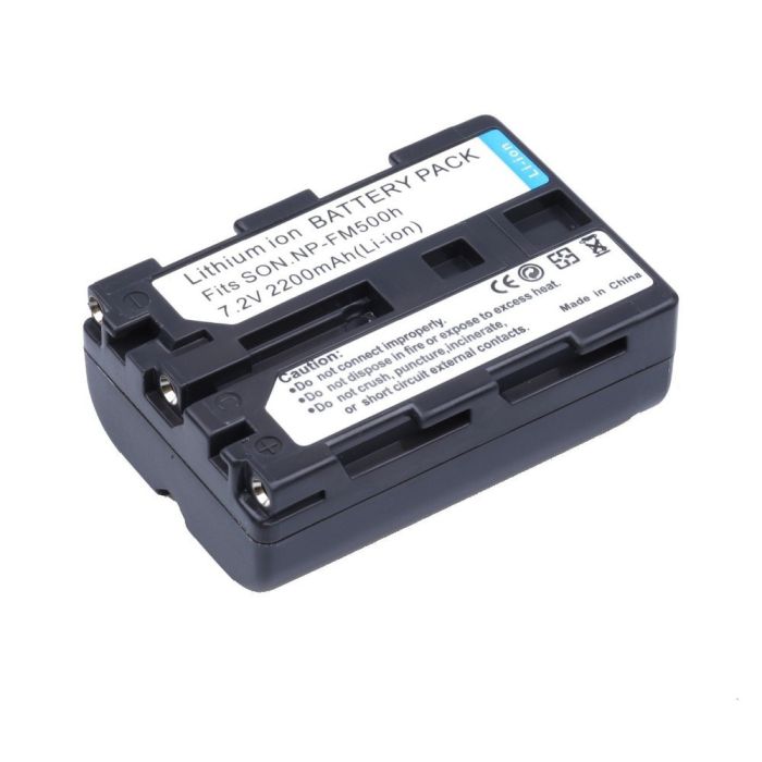 Акумулятор NP-FM500H для фотоапаратів та відеокамер SONY (аналог) - 2200 ma