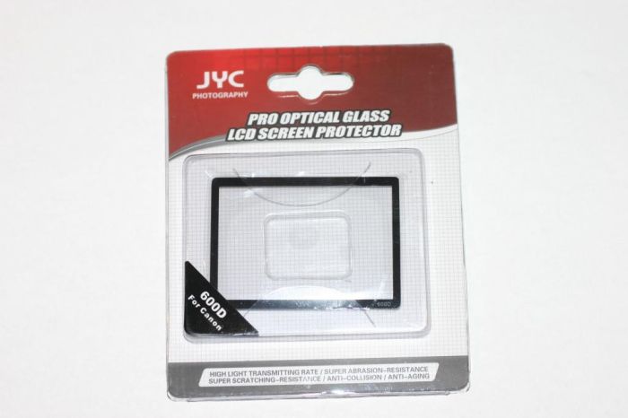 Захист LCD JYC для CANON 600D - НЕ ПЛІВКА