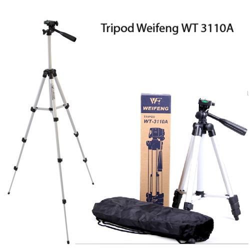 Штатив фірми Weifeng для фотоапаратів та відеокамер - WT-3110A + головка