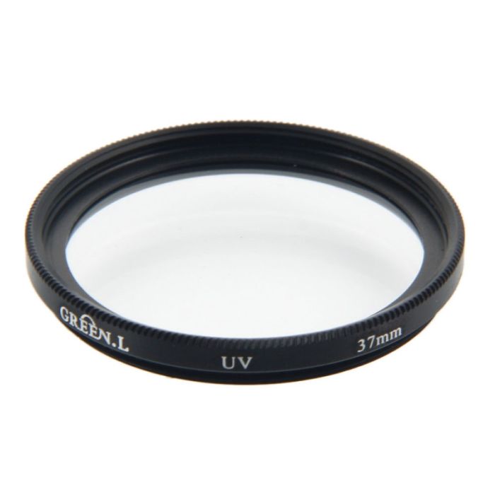 Ультрафіолетовий захисний UV світлофільтр Green.L 37 мм