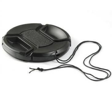 Кришка універсальна передня на об'єктив 72 мм з внутрішнім зачепом та шнурком