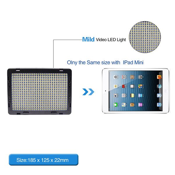 LED - освітлювач, відеосвітло Mcoplus LE-410A (LED-410)