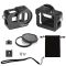 Алюмінієвий корпус для екшн камер GoPro Hero 5, 6, 7 з фільтром 52 UV та кришкою (код № XTGP433)