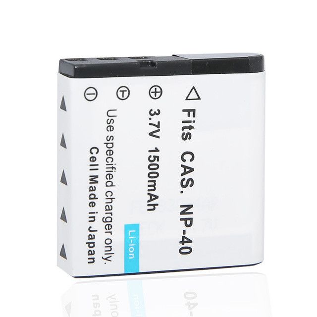 Акумулятор NP-40 (CNP-40) для фотоапаратів CASIO - аналог 1500 ма