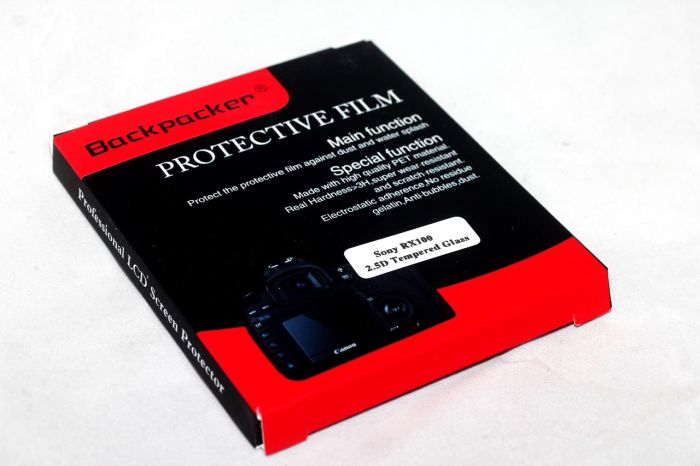 Захист LCD екрану Backpacker для Samsung WB1100, EX2F - загартоване скло