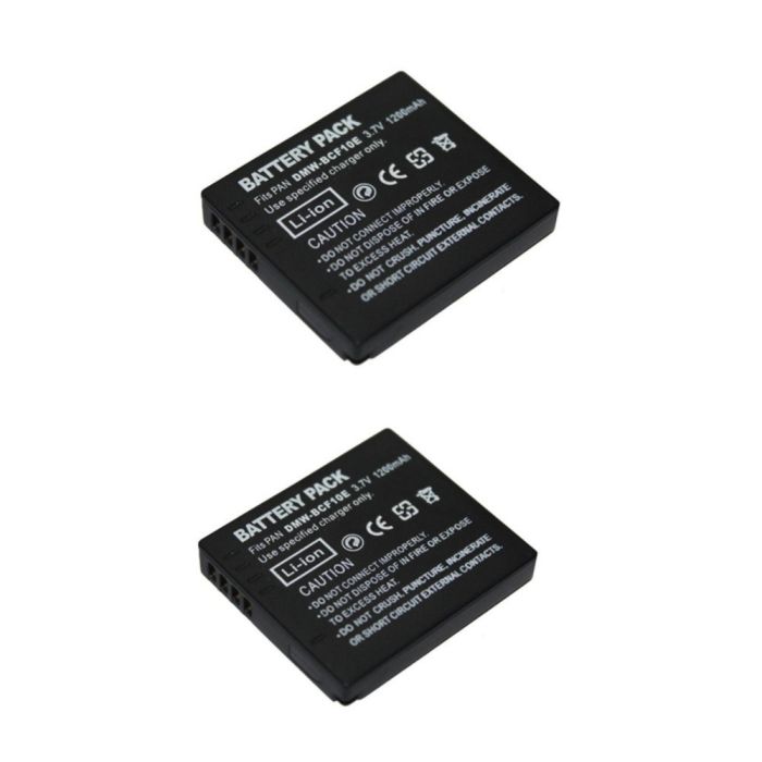 Акумулятор DMW-BCF10E (DMW-BCF10, DMW-BCF10GKC, CGA-S/106C, CGA-S009) для Panasonic - аналог на 1200 ма