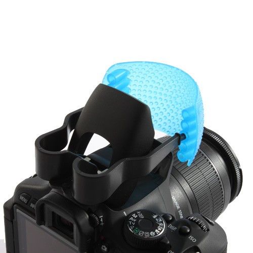 Розсіювач, дифузор для вбудованих спалахів - комплект із 3-х кольорів