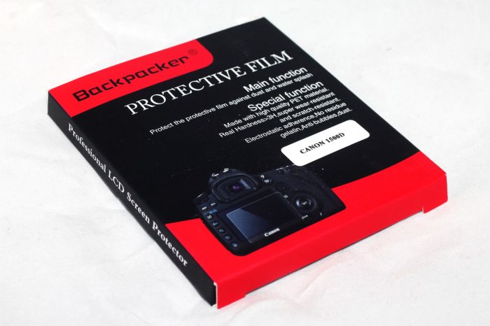 Захист LCD екрану Backpacker для CANON 1500D - загартоване скло