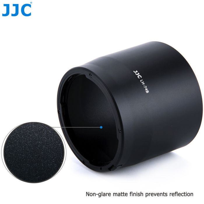 Бленда ET-74B (LH-74B) - JJC для об'єктиву Canon EF 70-300mm f/4-5.6 IS II USM, RF 100-400mm F5.6-8 IS USM