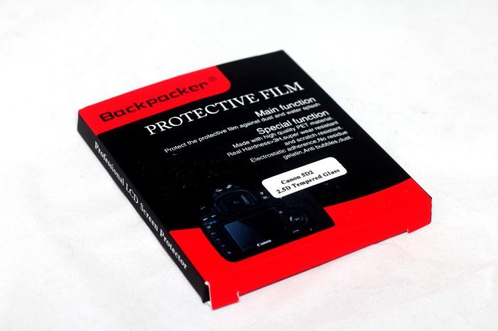 Захист основного та допоміжного LCD екрану Backpacker для CANON 5D Mark II, 1Ds Mark III, 50D, 40D