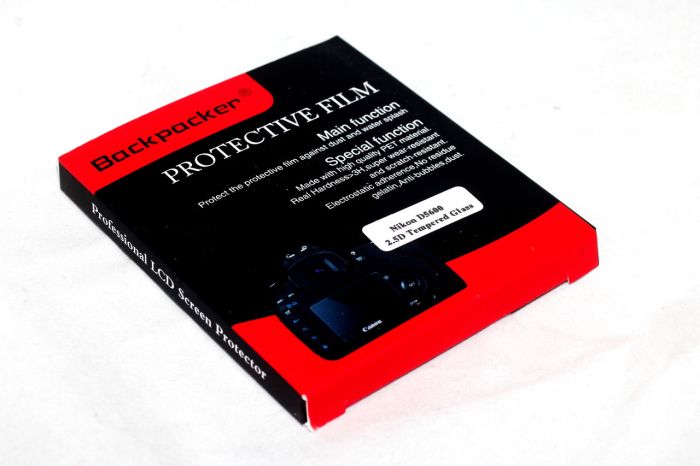 Захист LCD екрану Backpacker Pentax K-1, K-1 Mark II - загартоване скло