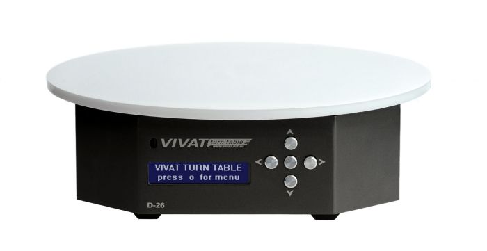 Поворотний стіл для предметної зйомки (макрозйомки) Vivat Turn Table D-26