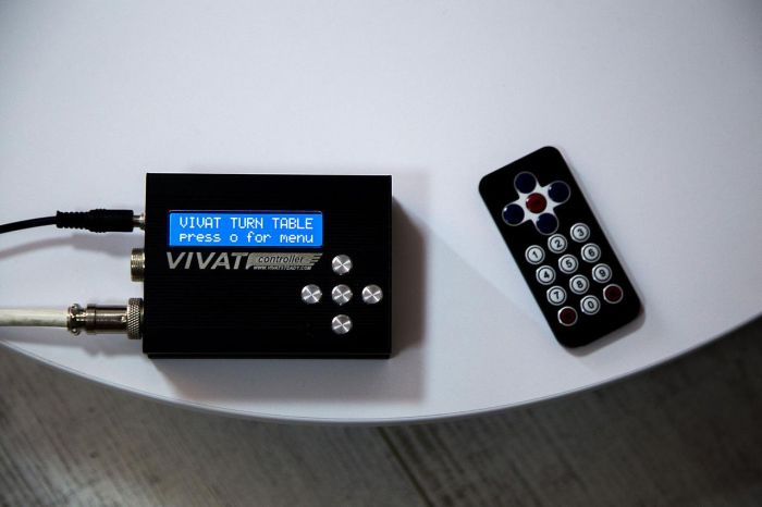 Поворотний стіл для предметної зйомки (макрозйомки) Vivat Turn Table D-70
