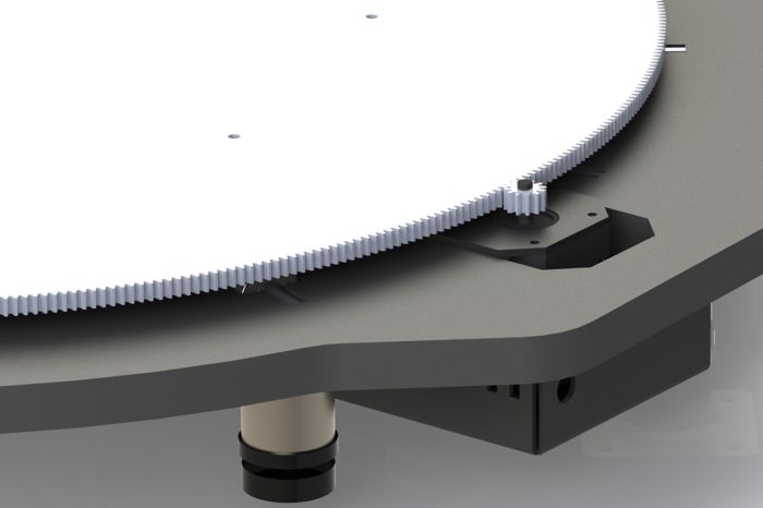 Поворотний стіл для предметної зйомки (макрозйомки) Vivat Turn Table D-70