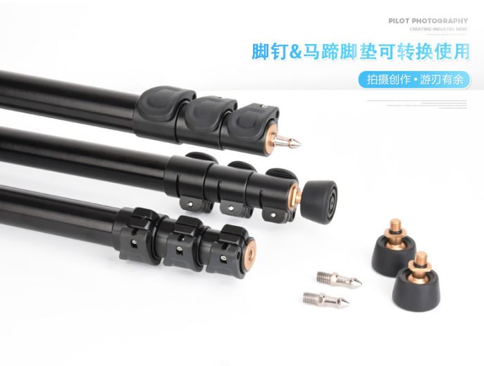 Штатив фірми QZSD для фотоапаратів та відеокамер - Q-680 (Q680) + головка QZSD-Q90