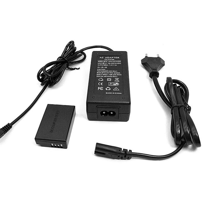 Мережевий адаптер живлення ACK-E17 для Canon EOS M3, M5, M6 - живлення камери від мережі