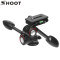 Трихосна штативна головка SHOOT - XT-446