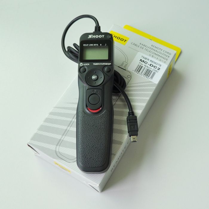 Пульт дистанційного керування SHOOT з таймером і LCD дисплеєм MC-DC2 для фотоапаратів NIKON