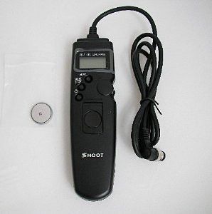 Пульт дистанційного керування SHOOT з таймером і LCD дисплеєм MC-30 для NIKON D2 D3 D4 D5 D6 D200 D300 D500 D700 D800 D810 D850