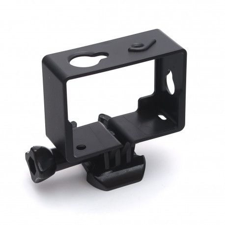 Рамка для екшн камер Xiaomi YI з перехідником на стандартні кріплення - жовта (код № XTGP233)