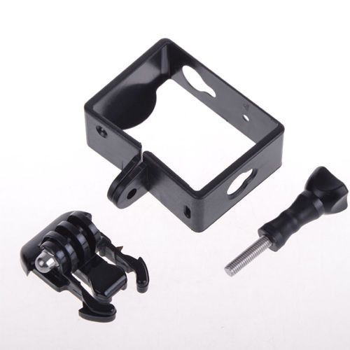 Рамка для екшн камер Xiaomi YI з перехідником на стандартні кріплення - жовта (код № XTGP233)