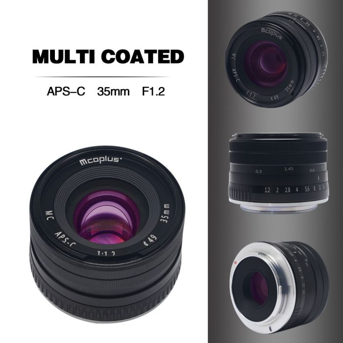 Об'єктив Mcoplus 35mm F/1.2 MC для Sony (E-mount)
