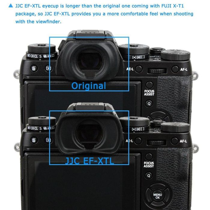 Наочник EF-XTL від JJC аналог FujiFilm EC-XT L, EC-GFX, EC-XT M, EC-XT S, EC-XH W для камер GFX-50S, X-H1