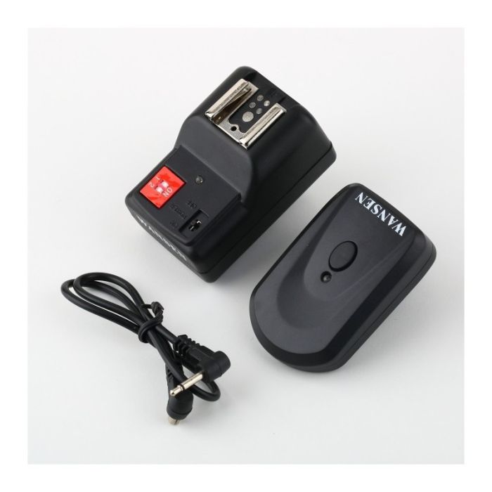 Радіосинхронізатор 4-х канальний Wansen PT-04 GY - комплект з 1 приймач + 1 передавач