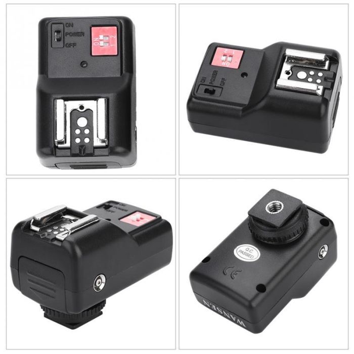 Радіосинхронізатор 4-х канальний Wansen PT-04 GY - комплект з 1 приймач + 1 передавач