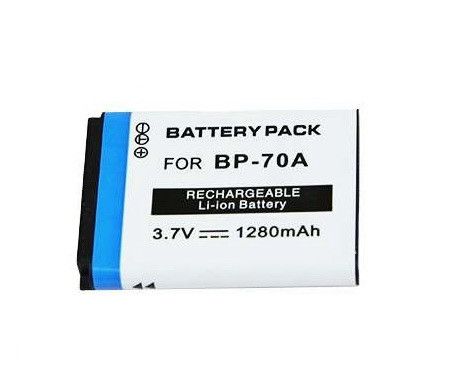 Акумулятор BP70A (BP-70A, BP-70EP, EA-BP70A, EA-BP70A, SLB-70A) для камер SAMSUNG - 1280 ma