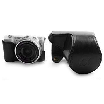 Футляр захисний - чохол для фотоапаратів SONY NEX-3N, NEX-5, NEX-5C, NEX-5R, A5000, A5100 - чорний