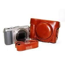 Захисний футляр - чохол для фотоапаратів SONY DSC-HX60, DSC-HX50, DSC-HX30, DSC-HX10 - коричневий