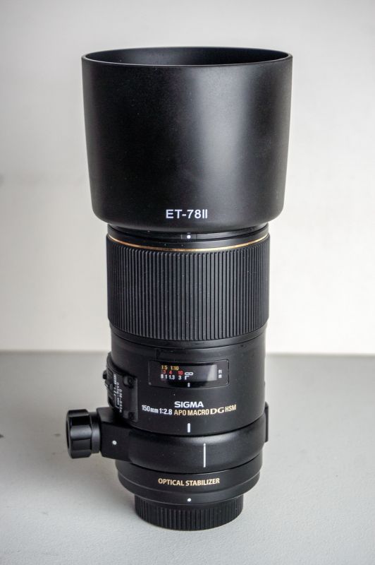 Бленда ET-78 II (аналог LH780-05) для об'єктиву Sigma APO Macro 150mm f/2.8 EX DG OS HSM