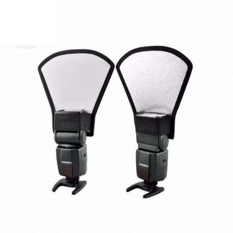 Розсіювач - відбивач 2 в 1 для спалахів накамерних