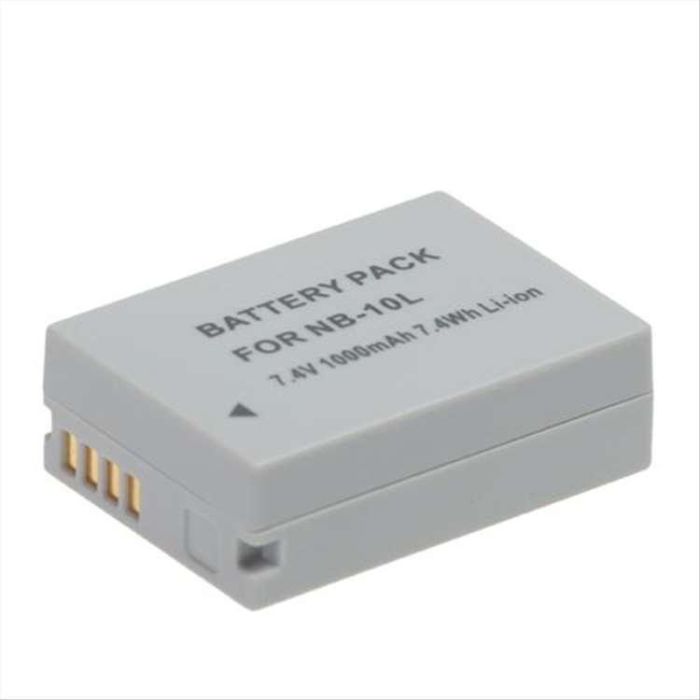 Акумулятор для фотоапаратів CANON - NB-10L - аналог 1000 ma