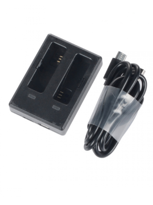 Зарядний пристрій для SJCAM SJ8 AIR, SJ8 PLUS і SJ8 PRO — для двох акумуляторів