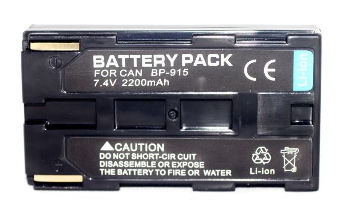 Акумулятор для камер CANON - BP-915 - 2200 ma (BP-930E BP-930R BP-941 BP-945