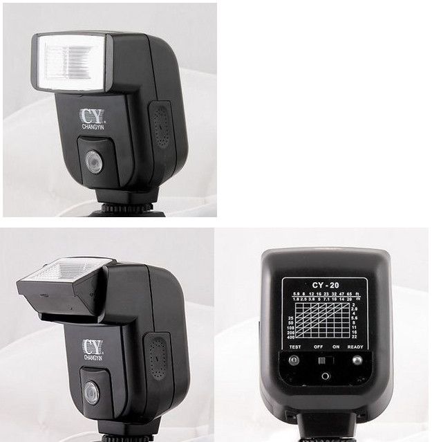 Компактний спалах для фотоапаратів SAMSUNG - YinYan CY-20