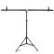 Мобільна установка - кріплення фону - утримувач фону T-подібний - розмір 80 х 200 см (0,8 х 2,0 м)