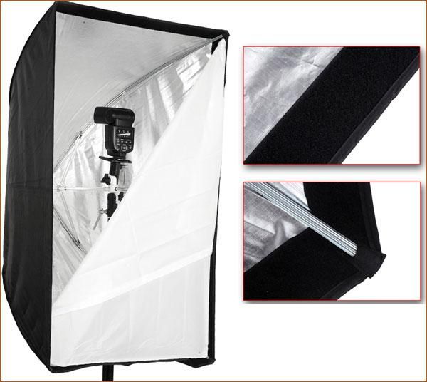 Софтбокс (softbox), розсіювач парасолькового типу 50 х 70 см