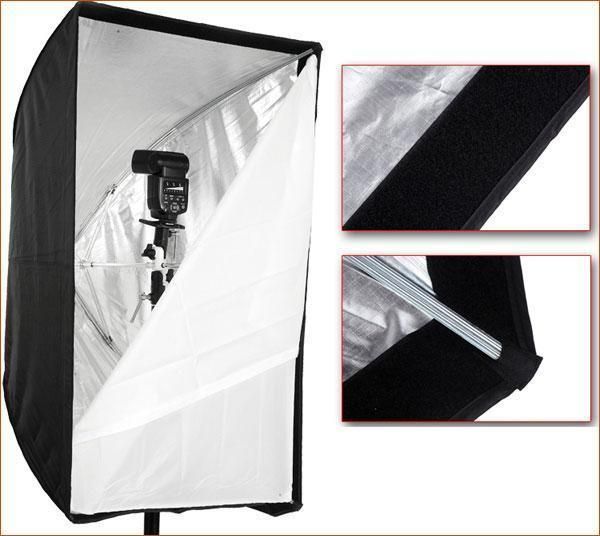Софтбокс (softbox), розсіювач парасолькового типу 60 х 90 см