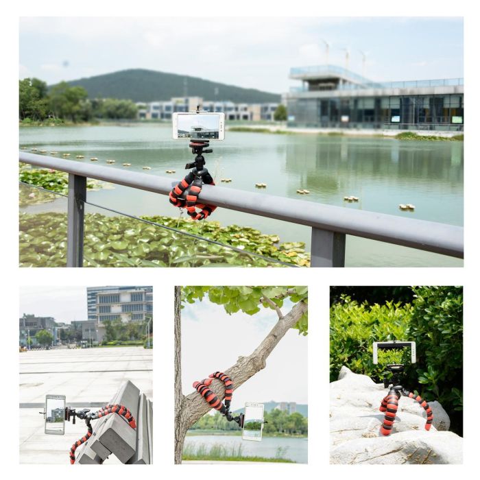 Гнучкий штатив - ITT 750 (висотою 30 см і максимальним навантаженням до 3 кг) - чорний