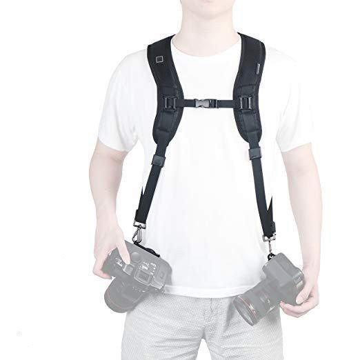 Подвійний розвантажувальний ремінь (розвантаження) QUICK STRAP для всіх марок фотоапаратів